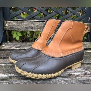 🌲LL Bean Boots shearling lined with zipper